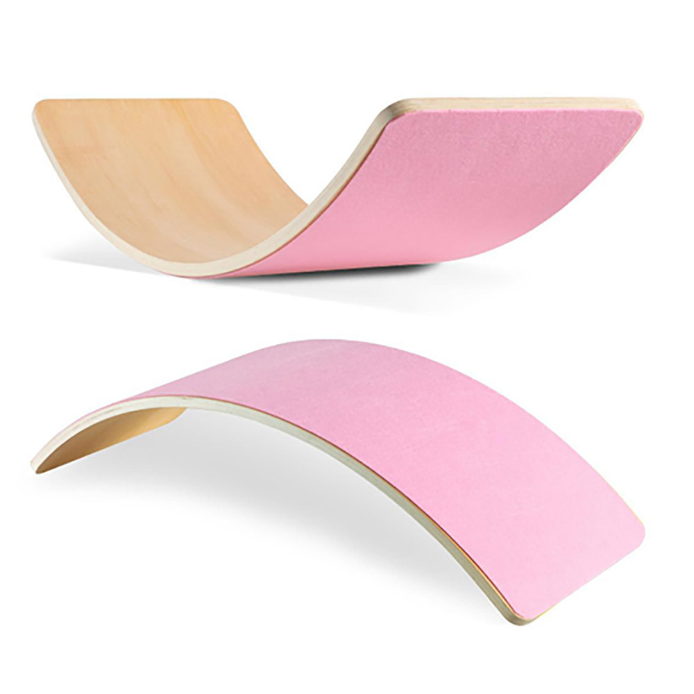 Montessori Wooden Balance Board For Toddlers Toy Practicing Balance Rocking Toys Indoor Kids Balance Board