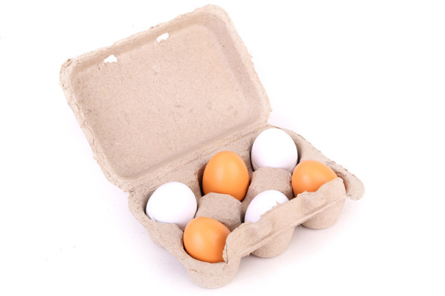 Pretend Play Kitchen Food Cooking Kids Children Play House Toy Simulation Wooden Eggs