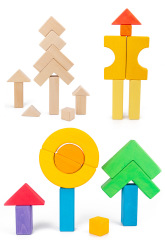 Starlink Baby Toy Wooden Geometry Puzzle Block Children's Early Education Puzzle Block Toys