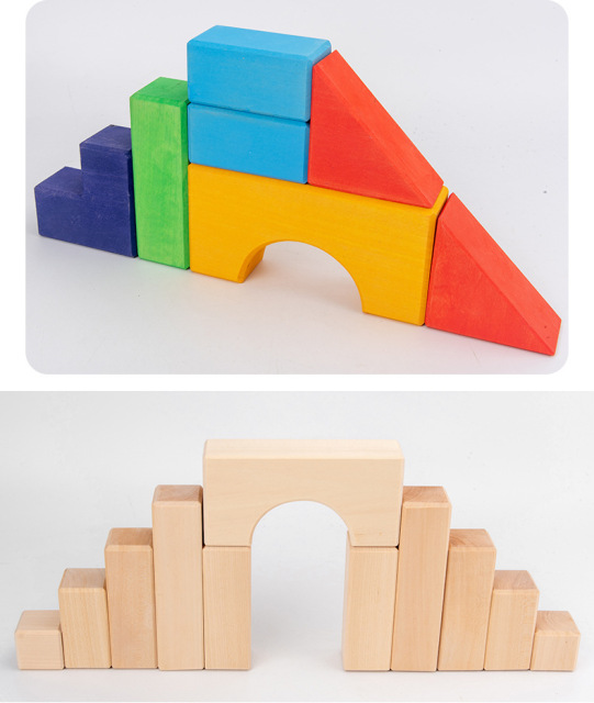 Starlink Baby Toy Wooden Geometry Puzzle Block Children's Early Education Puzzle Block Toys