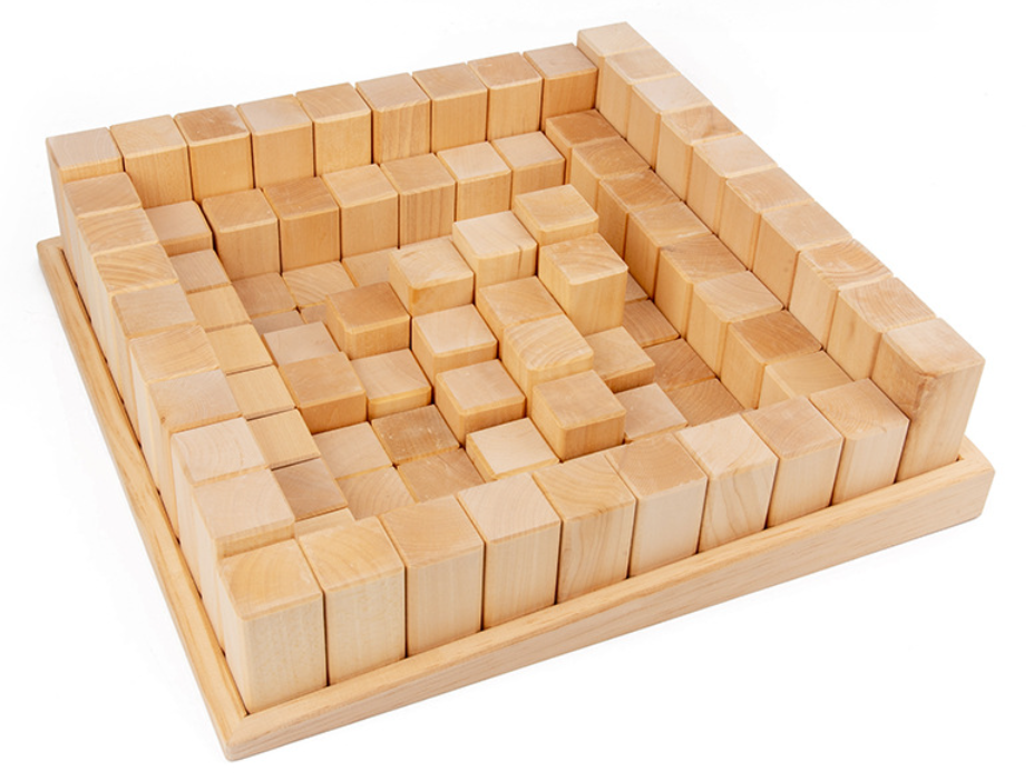 Wooden Rainbow Education Toys Kids Play Wooden Rainbow Stack Block Montessori Toys For Child Building Blocks