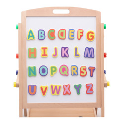 High Quality Kids Wooden Easel Toy Drawing Writing Easel Wood Activity Easel Board For Kids