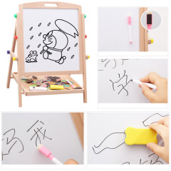 Starlink Best Selling Whiteboard Easel Children Magnetic Drawing Board Beech Wood Easel For Kids