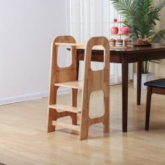 Amazon Best Selling Montessori Learning Tower Toddler Step Stool Montessori Wooden Kitchen Helper