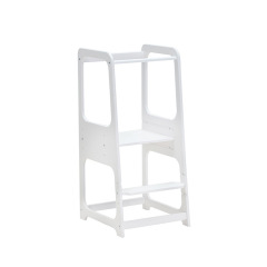 KIDS Montessori Kitchen Helper For Toddler Learning Tower Child Adjustable Height Step Stool Montessori Learning Tower