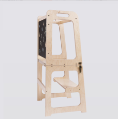 Children Home Furniture Children's Solid Wood Step Stool Small Kitchen Step Stool Learning Tower