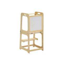 Adjustable Foldable Kids Wooden Hands Washing Stool Montessori Learning Tower Children Kitchen Helper For Home