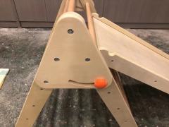 Baby Montessori Wooden Kids Indoor Triangle Climbing Gym Frame Preschool Furniture Climbing Toys Climbing Triangle Frame
