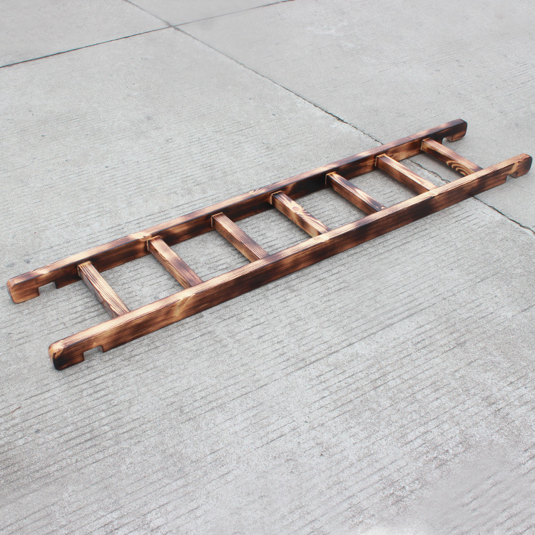 Wooden Kids Outdoor Climbing Furniture Playground Climbing With Ladder Wood Kids Climbing Set