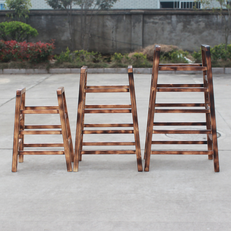 Wooden Kids Outdoor Climbing Furniture Playground Climbing With Ladder Wood Kids Climbing Set