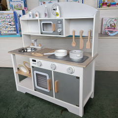 Starlink Children's Play House Simulation Kitchen Simulation Kitchen Stove Toy Wooden Preschool Toys