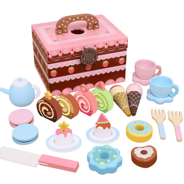 Starlink Role Play Wooden Toy Kitchen Play Set Child Pretend Furniture Funny Kids Kitchen Sets