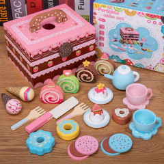 Starlink Role Play Wooden Toy Kitchen Play Set Child Pretend Furniture Funny Kids Kitchen Sets
