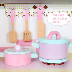 Starlink How Sale Pretend Play Toys Kitchen Playhouse Toys Wood Kitchen Role Play Refrigerator Toy