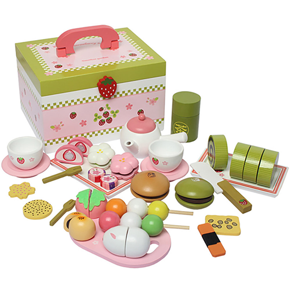 Starlink Play House Wooden Children's Simulation Kitchen Toy Wooden Girl For Kids Pretend Toys