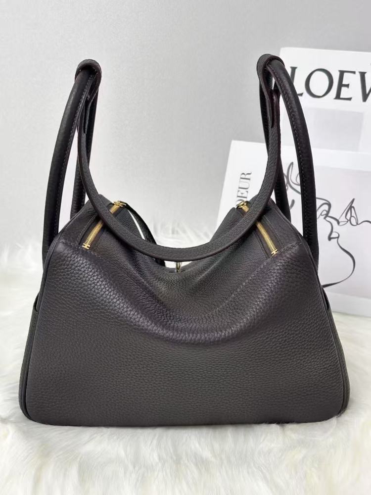 Lindy26 Tc leather, hand-sewn wax thread, all-steel hardware, sheepskin lining, ready stock