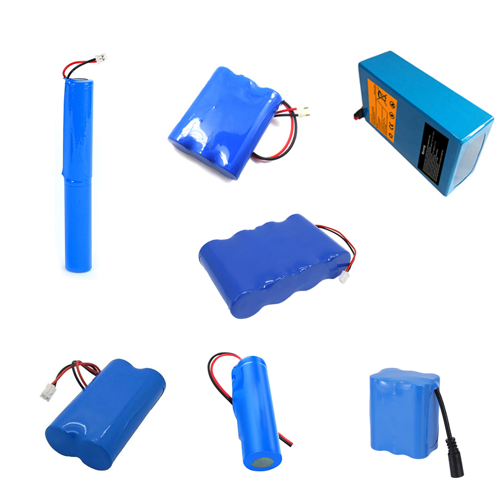1S and 2S lithium battery pack, 1P–10P options including 1S1P to 1S10P and 2S1P to 2S10P, customizable pack design