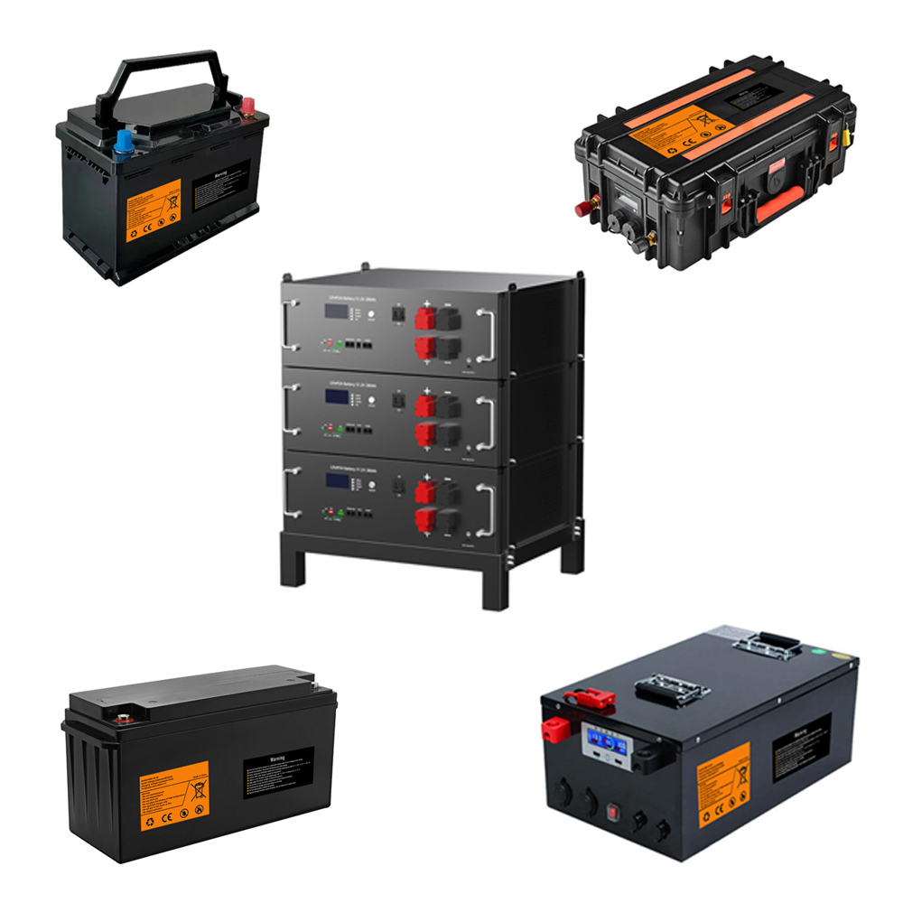 48V 160Ah 200Ah 280Ah 300Ah 320Ah LiFePO4 Lithium Battery Pack