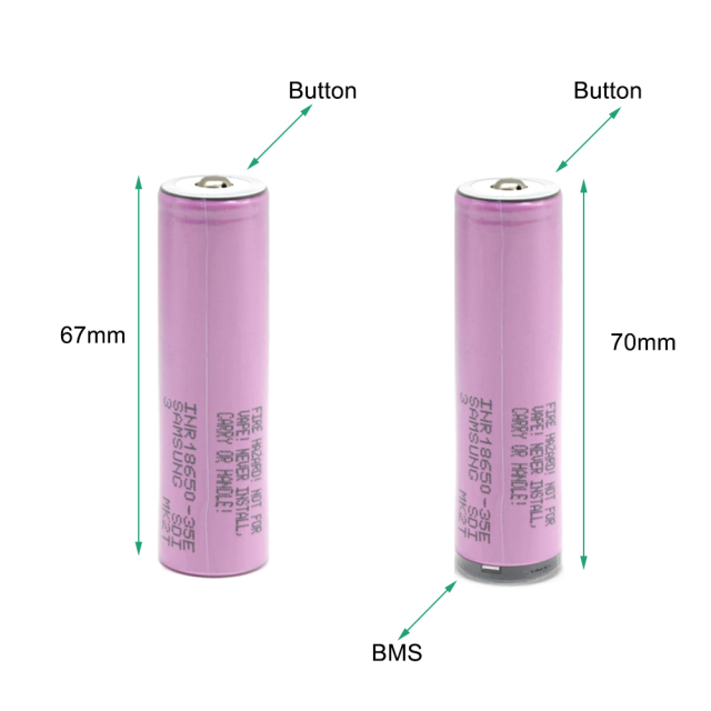 best 18650 flashlight battery protected