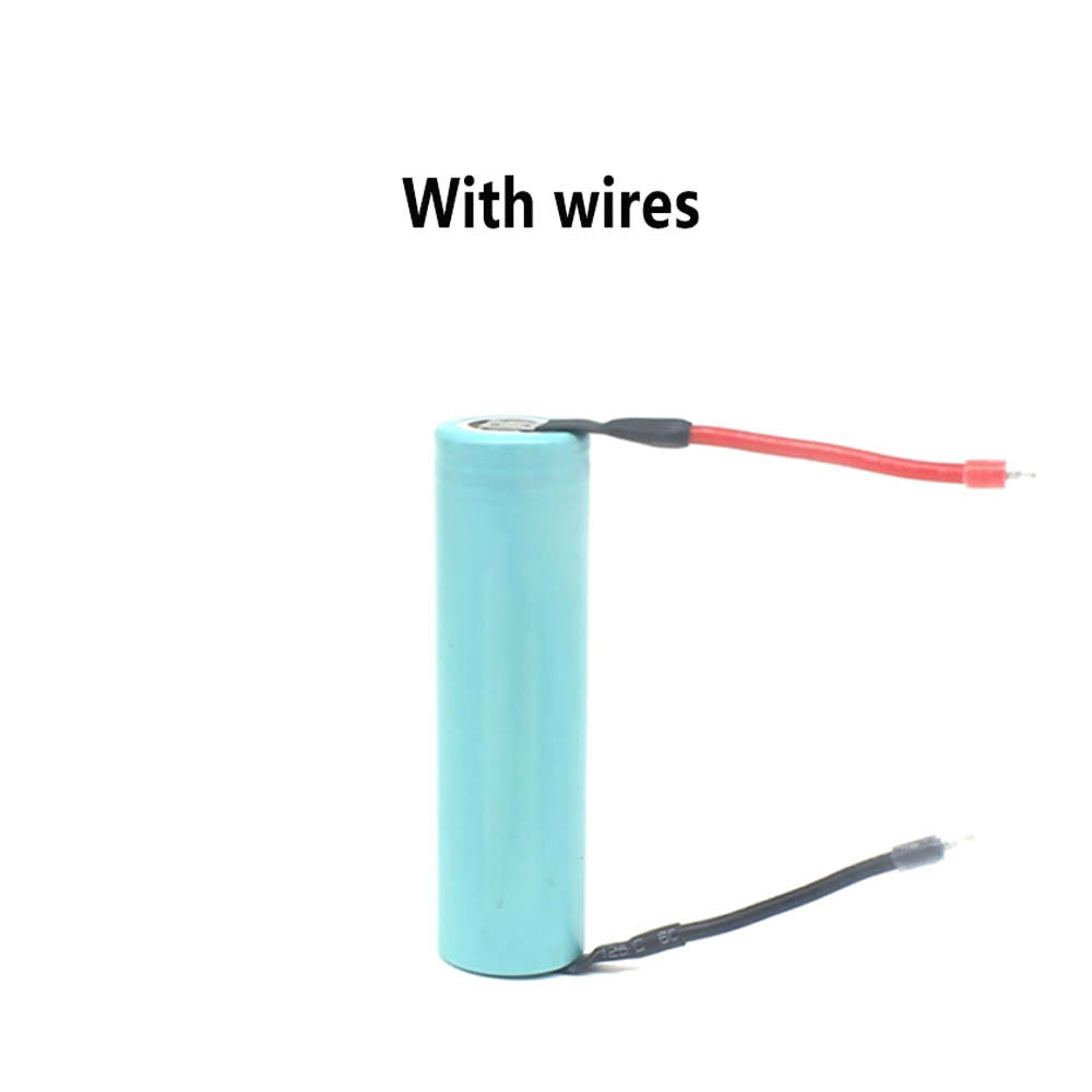 18650 battery with leads