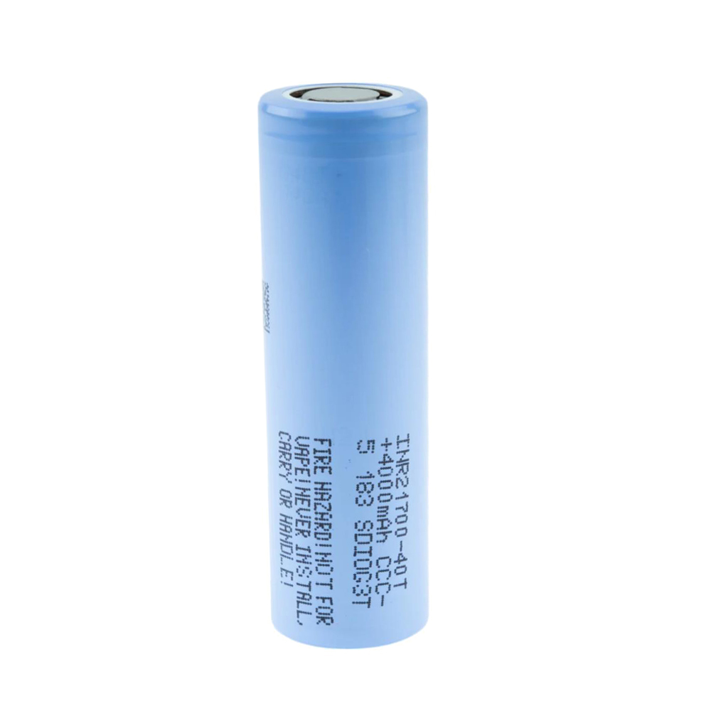Samsung 40T 21700 battery 4000mAh 35A INR21700 high drain flat top cell for vape