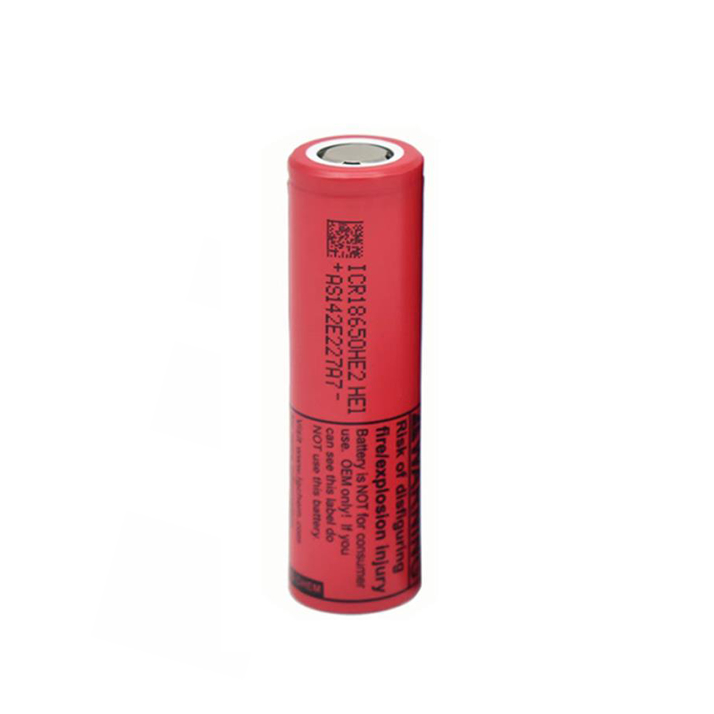 LG HE2 18650 2500mAh 20A 35A high drain 3.7V INR18650 battery cell