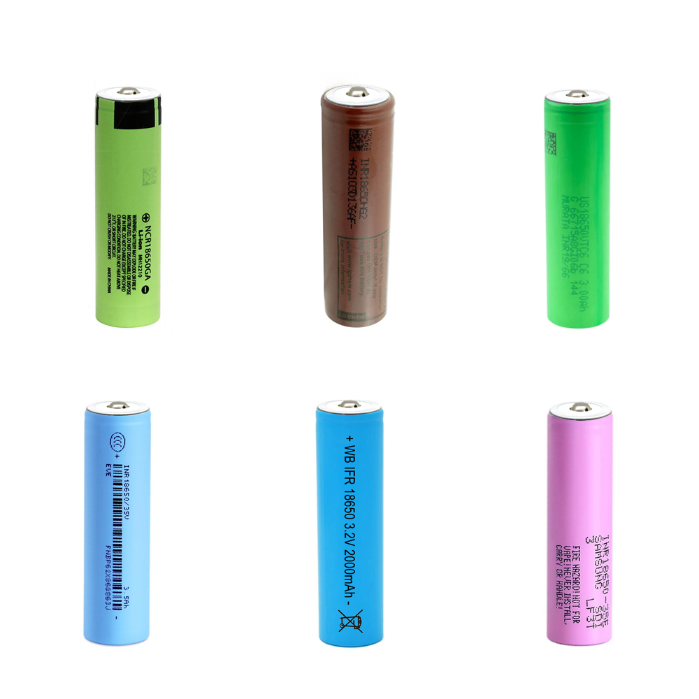 18650 button top 1000mAh 1500mAh 1800mAh 2000mAh 2500mAh 2600mAh 2800mAh 2900mAh 3000mAh 3200mAh 3400mAh 3500mAh flashlight 3.7V