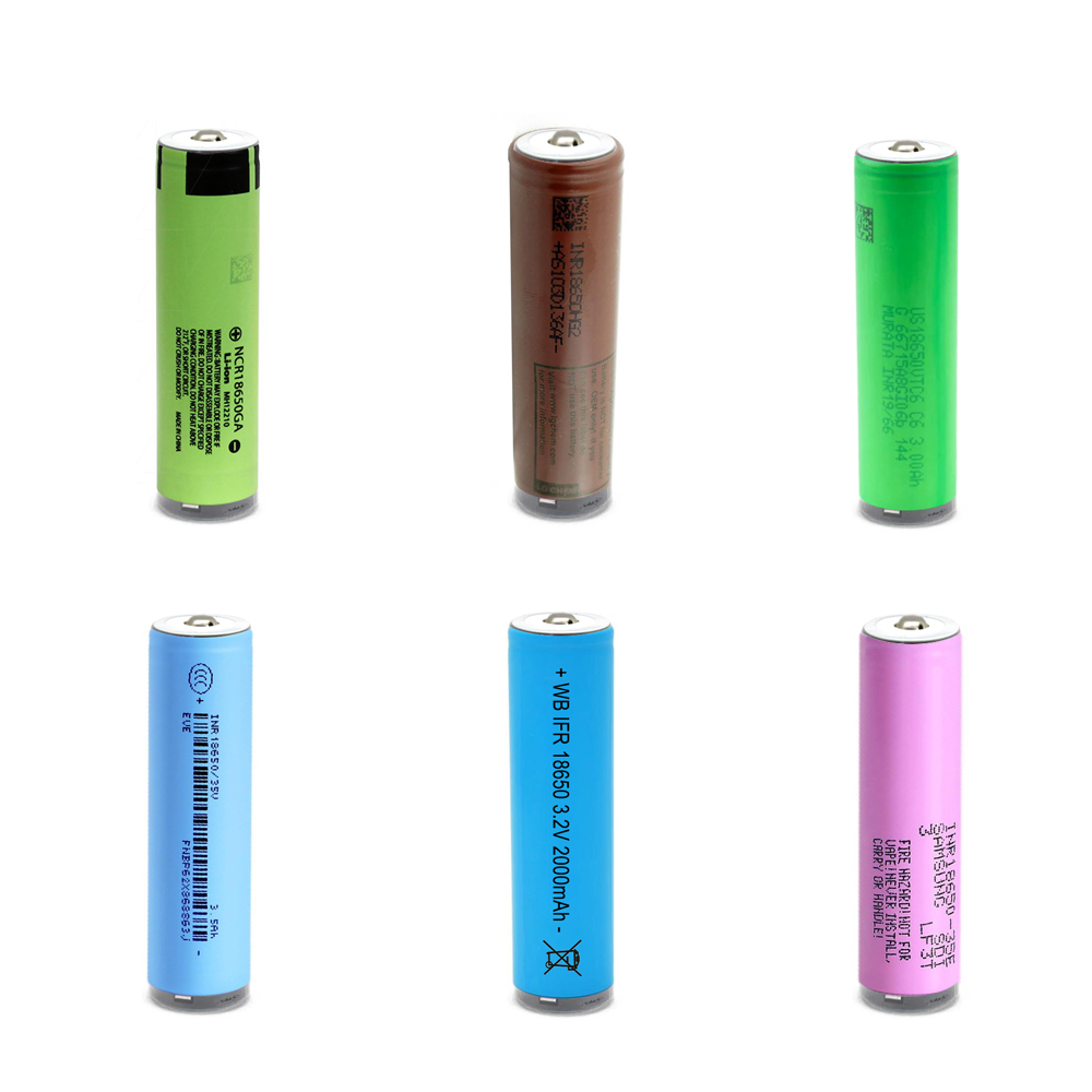 18650 button top protected 1000mAh 1500mAh 1800mAh 2000mAh 2500mAh 2600mAh 2800mAh 2900mAh 3000mAh 3200mAh 3400mAh 3500mAh flashlight 3.7V