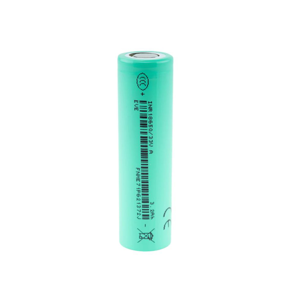 eve 33v 18650 3200mAh rechargeable flat top battery cell 3.7V 10a for vape
