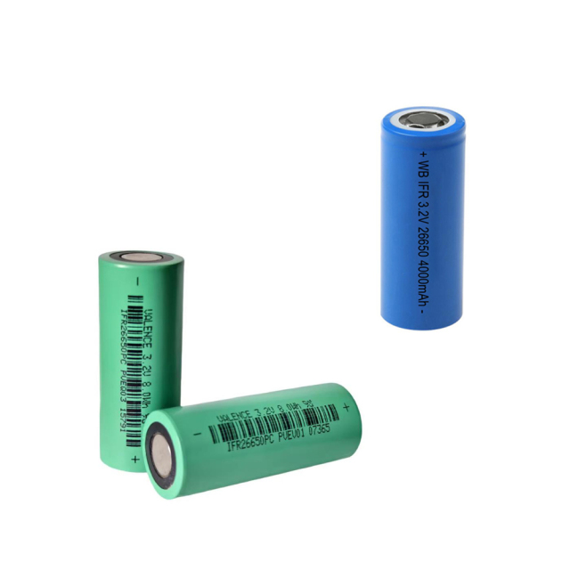 26650 lifepo4 battery cell rechargeable 3.2v