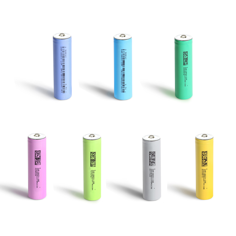 dmegc 18650 button top batteries multi models including 26e, 29e, 32e, 35e, 20p, 25p, and 30p