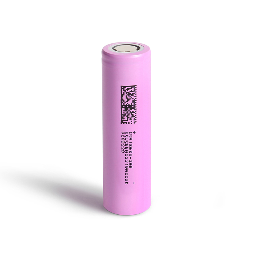 dmegc 26e 18650 2600mah battery cell 13a flat top for vape