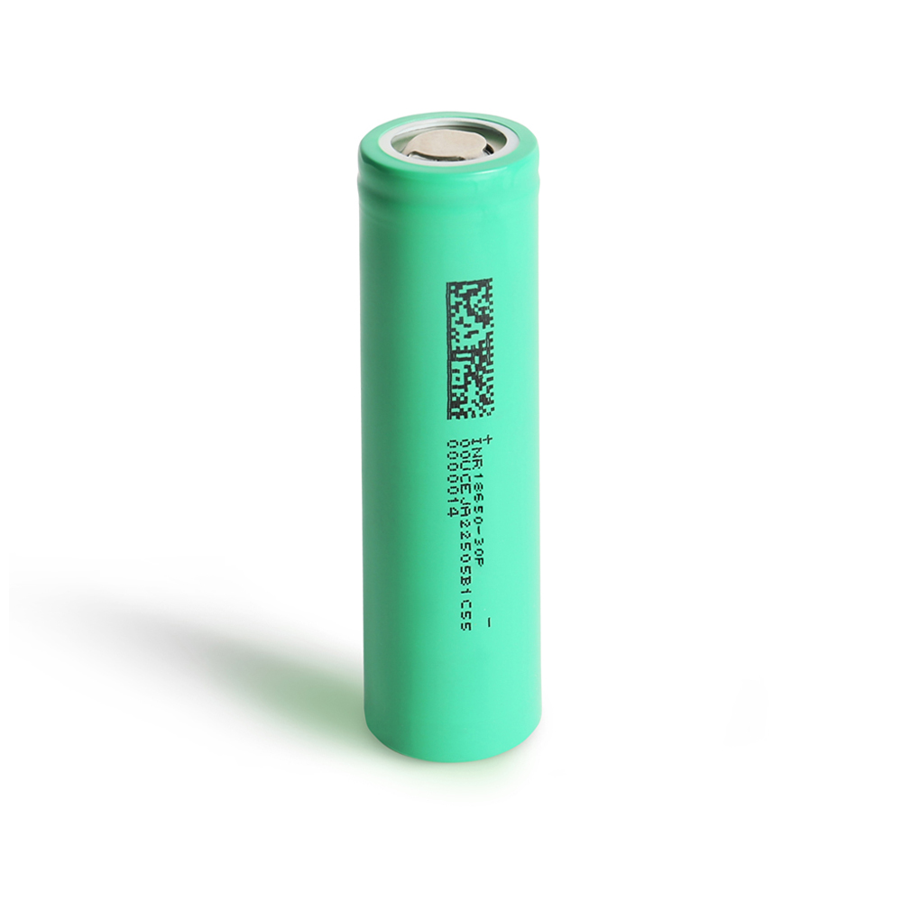 dmegc 30p 18650 3000mah battery cell 20a high drain flat top for vape