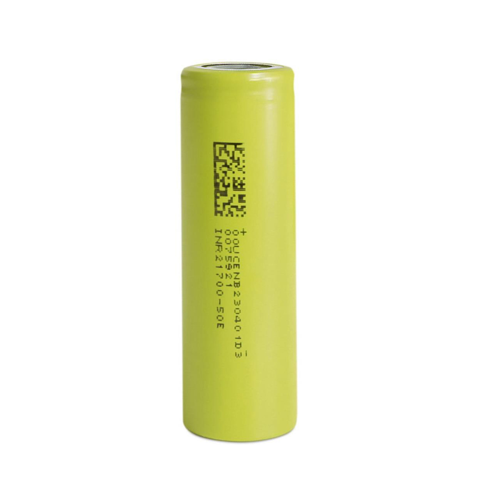 dmegc 50e 21700 5000mah battery cell high capacity 15a flat top for vape