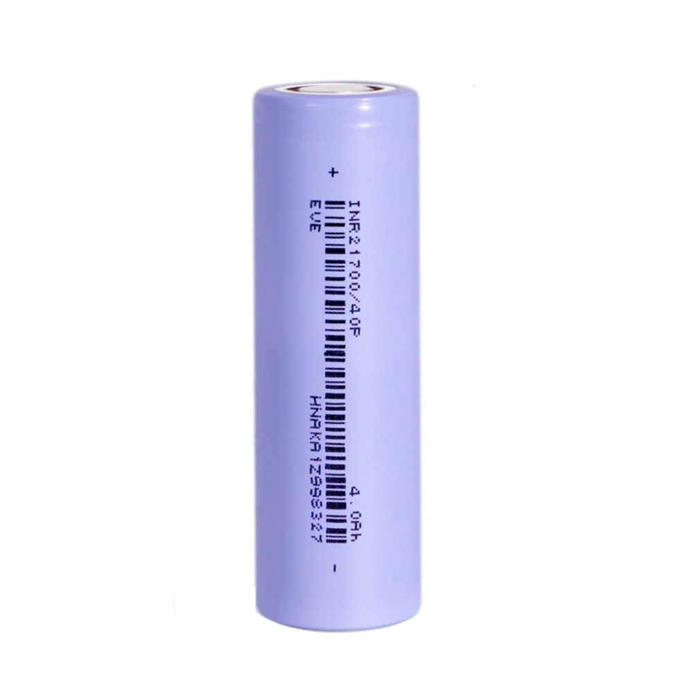 eve 40p 21700 4000mah battery cell 45a high drain flat top for vape