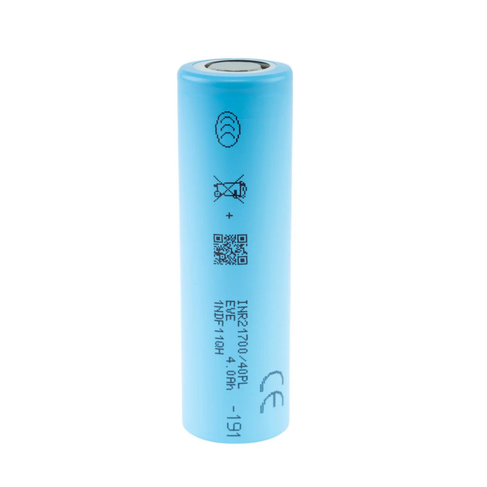 eve 40pl 21700 4000mah battery cell 70a high drain flat top for vape
