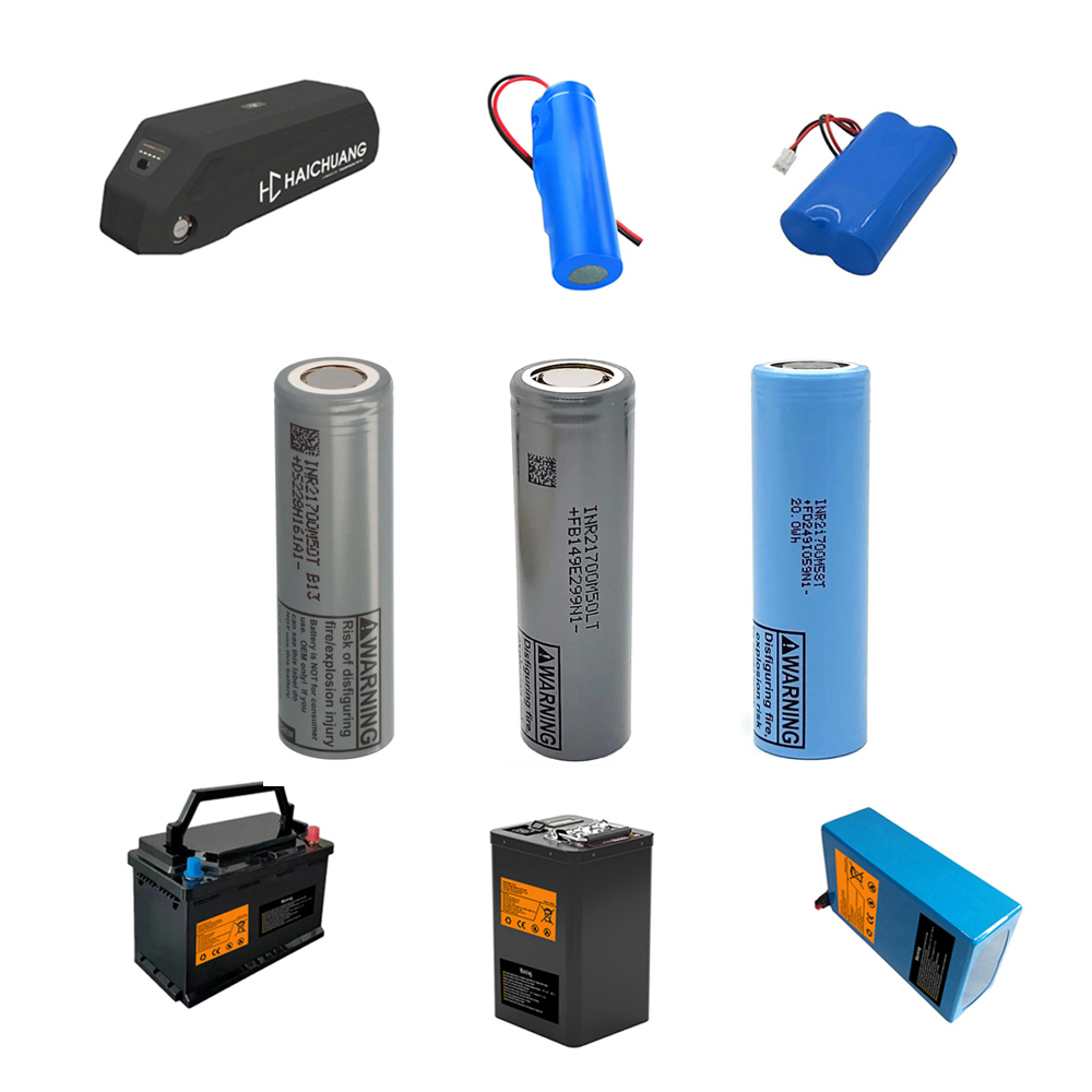 lg 21700 custom battery pack with m50t, m50lt, and m58t cells