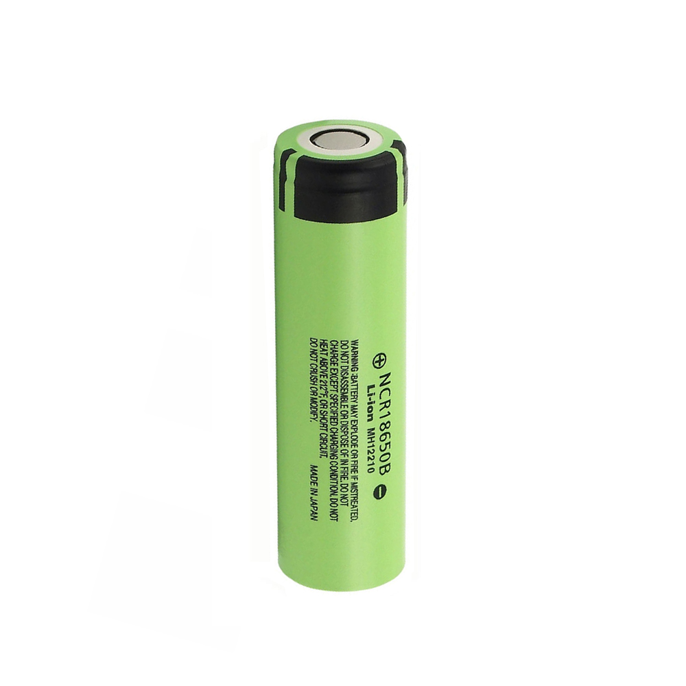 panasonic ncr18650b 18650 3400mah battery cell 6.8a flat top for vape