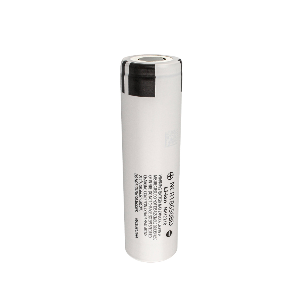 panasonic ncr18650bd 18650 3200mah battery cell 6a flat top for vape