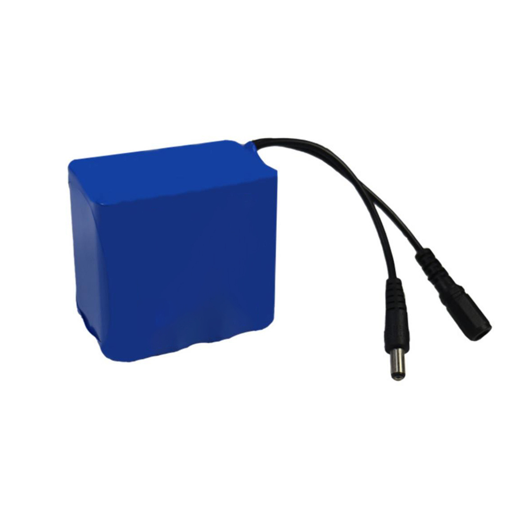 11.1v rechargeable Li-ion battery pack with capacity options 8000mAh, 8800mAh, 9000mAh, and 10000mAh