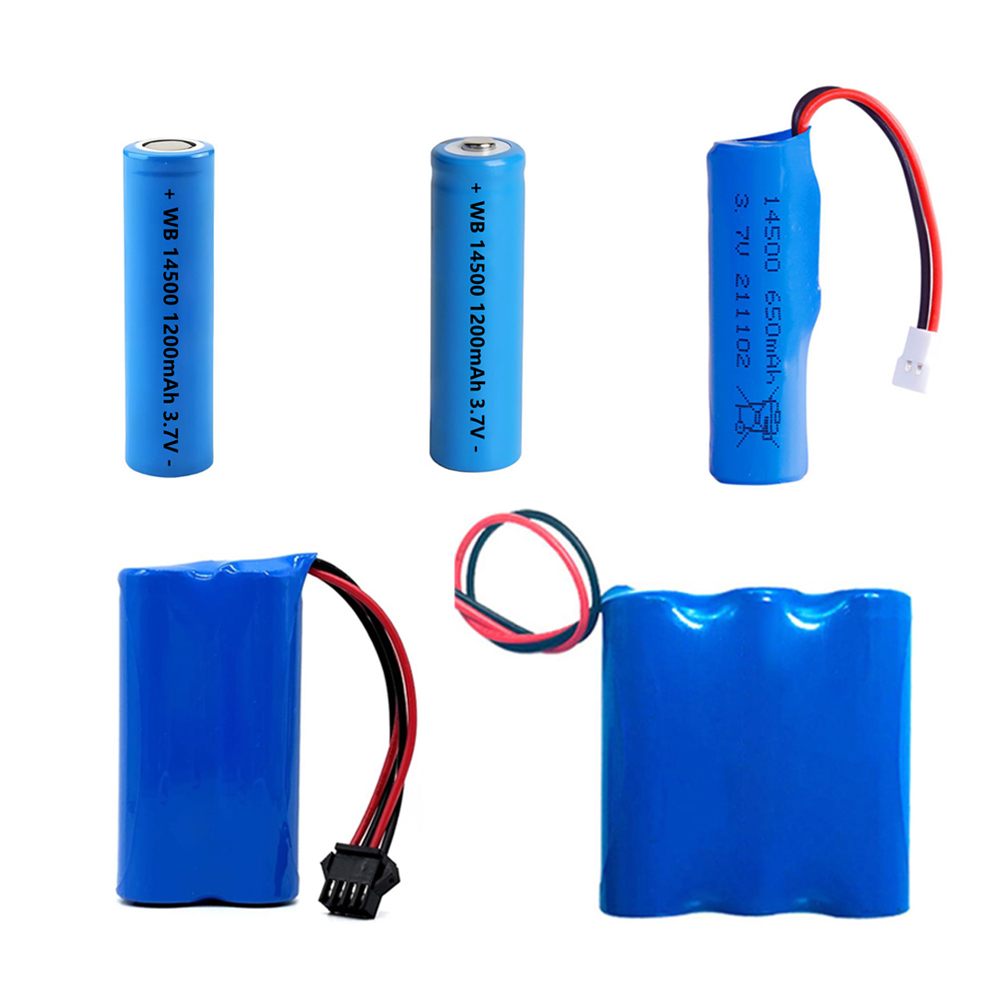14500 AA rechargeable lithium battery cell 3.7V and 3.6V