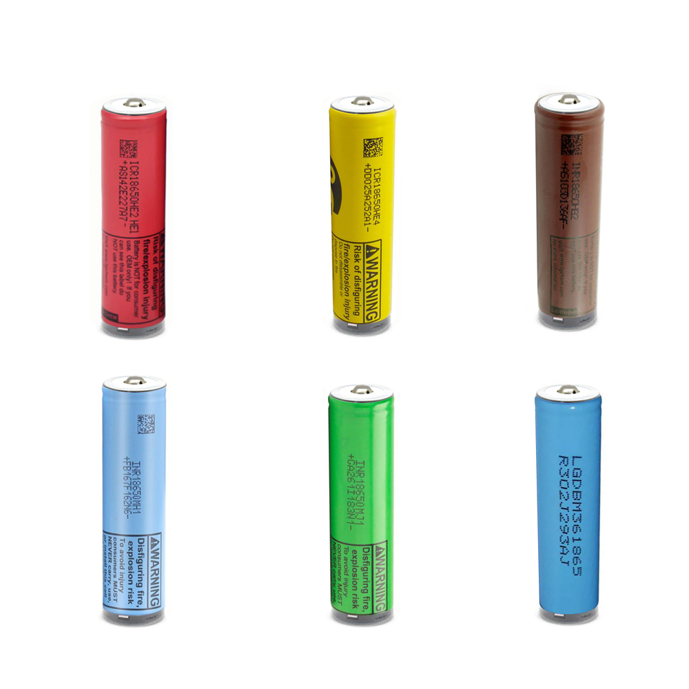 LG 18650 Battery Cells | 1500mAh–3600mAh