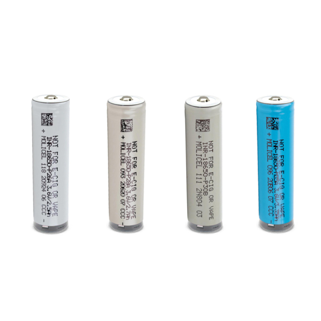 Molicel 18650 Battery Cells | P26A, P28A, P30B and M35A