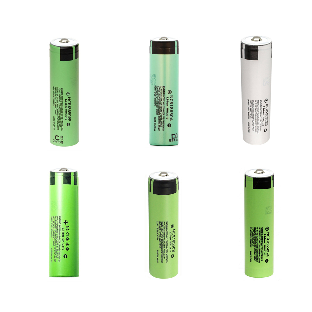 Panasonic 18650 Battery Cells | 2900mAh–3500mAh