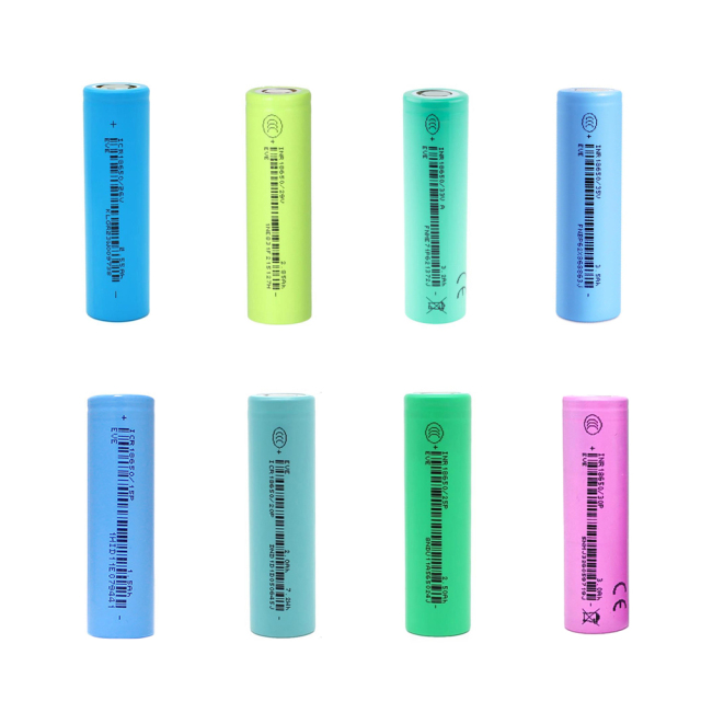 eve 18650 3.7V lithium-ion battery cell for vape, flashlight, INR ICR Li-ion