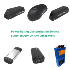 36V 200W 250W 350W 500W 750W 800W 1000W 1500W lithium ebike battery for electric bicycle