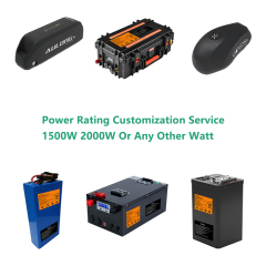 72V 1000w 1500w 2000w 3000w 4000w 5000w 7200w 8000w lithium and LiFePO4 battery