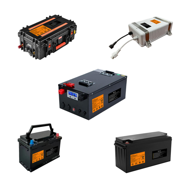 24V lithium and LiFePO4 battery pack from 45Ah to 200Ah
