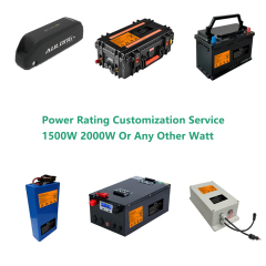 24V 250W 350W 500W 450W 5KW 12.5KW lithium and LiFePO4 battery
