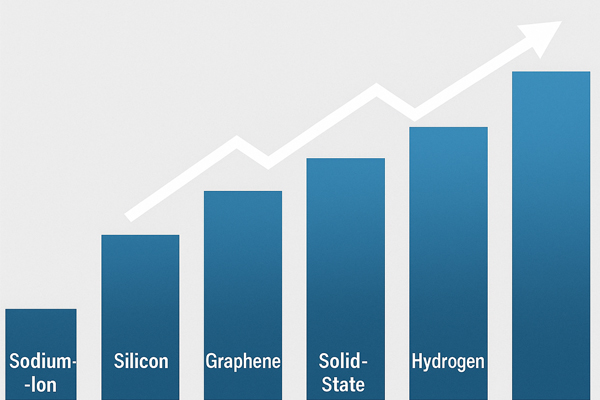 Lithium battery technology compared with solid state, graphene, sodium ion, silicon, hydrogen and other emerging battery technologies
